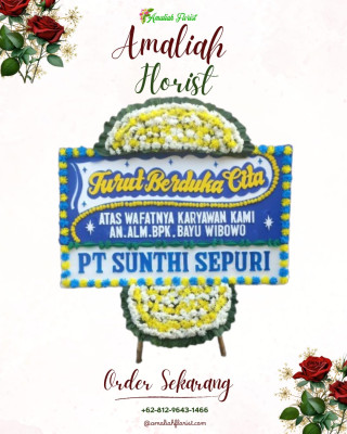 Papan Bunga Duka di Samofa