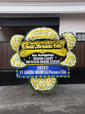 Papan Bunga Duka di Samofa
